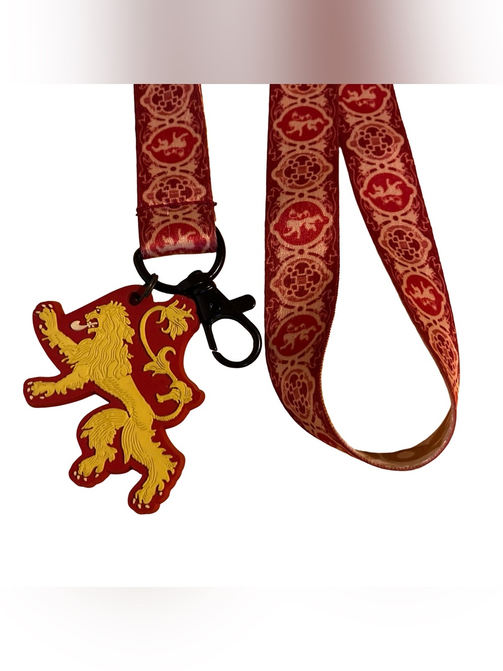 Game of Thrones House Lannister Lanyard Lion Sigil Charm HBO Promo 2017